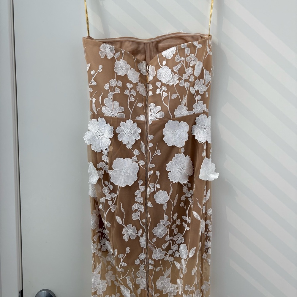 NWOT Bronx and Banco Jasmine Blanc Maxi Dress L - Picture 9 of 16